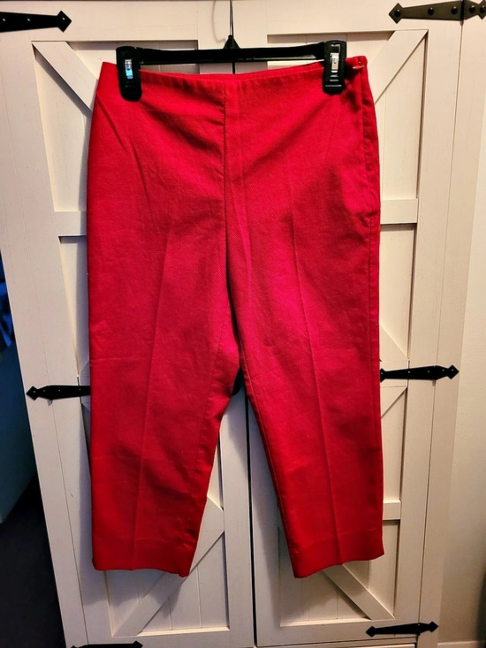 Talbots Red Ankle Pants Size 6P